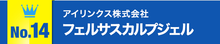 No.14アイリンクス株式会社 フェルサスカルプジェル