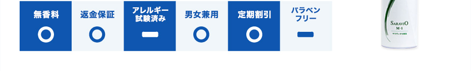 定期割引/返金保証/無香料/男女兼用